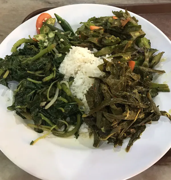 photo of my seaweed salad from dinner day before