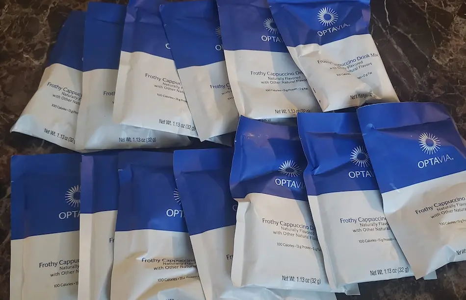 optavia products with caffeine