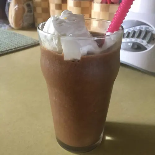 photo of my optavia shake frappe