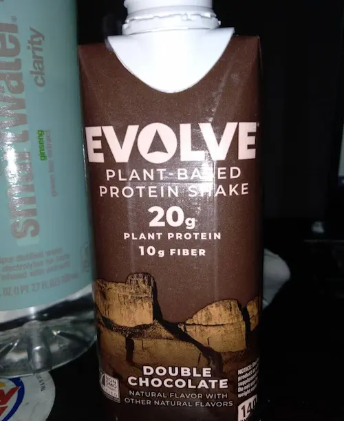 photo of my wifes ripple coffee protein shake