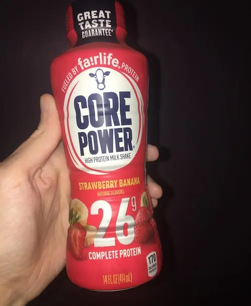 photo of my favorite high protein shake alternative to optavia