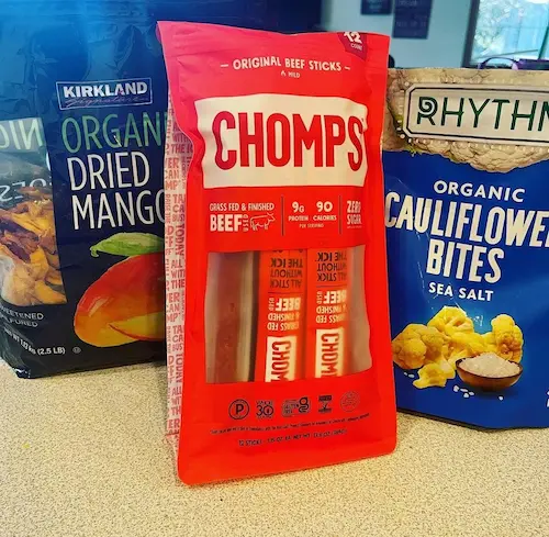 photo of chomps - an optavia fueling alternative with only 40 calories