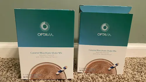 photo of best optavia shake for coffee