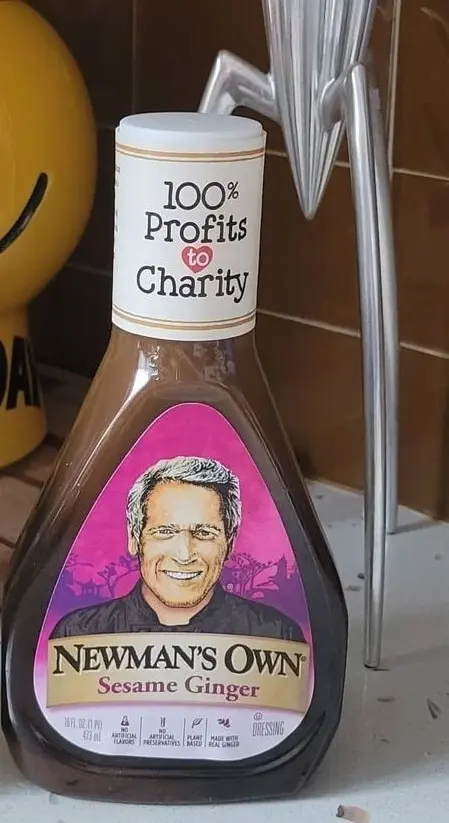 photo of optavia approved salad dressing - newmans own