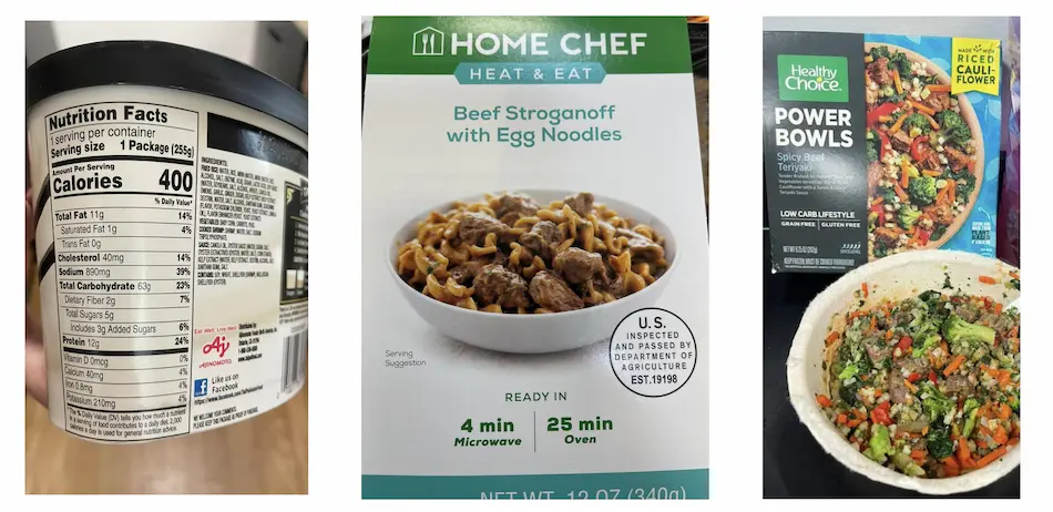 Optavia Approved Frozen Meals List