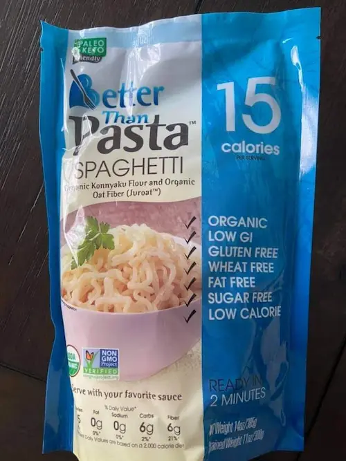 photo of optavia approved pasta - better than pasta