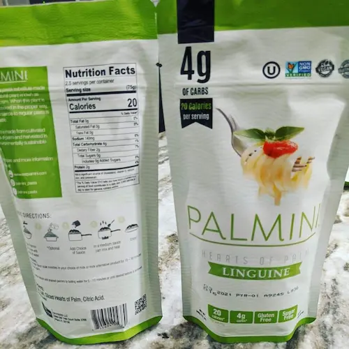 photo of optavia approved noodles - palmini