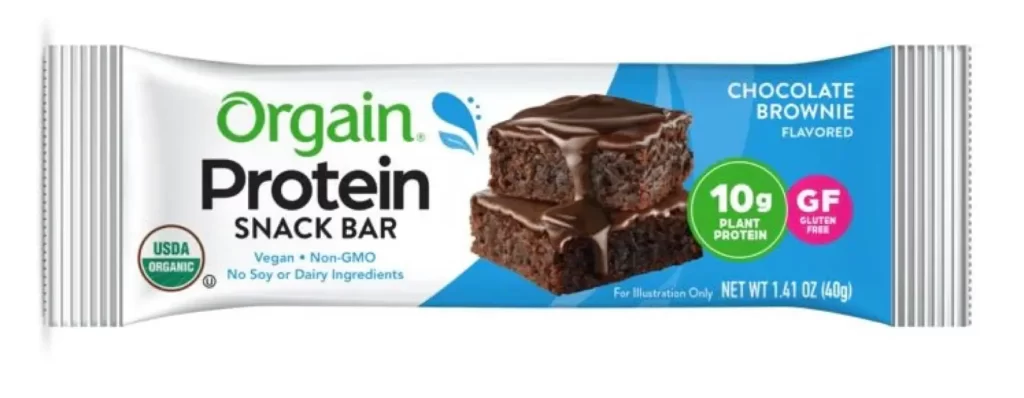 orgain bar as fueling alternative