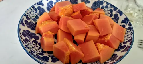 photo of optavia snack idea - papaya