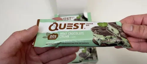 photo of quest bar - optavia bar alternative