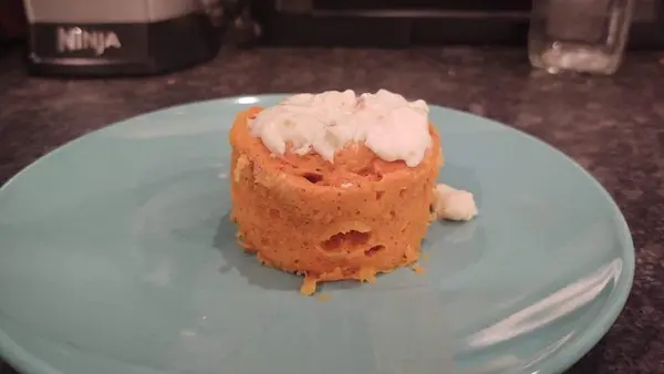 photo of optavia sweet potato cake hack