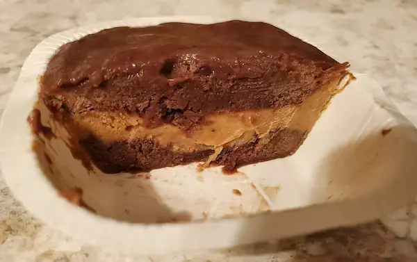 photo of how to make optavia chocolate pudding hack with peanut butter