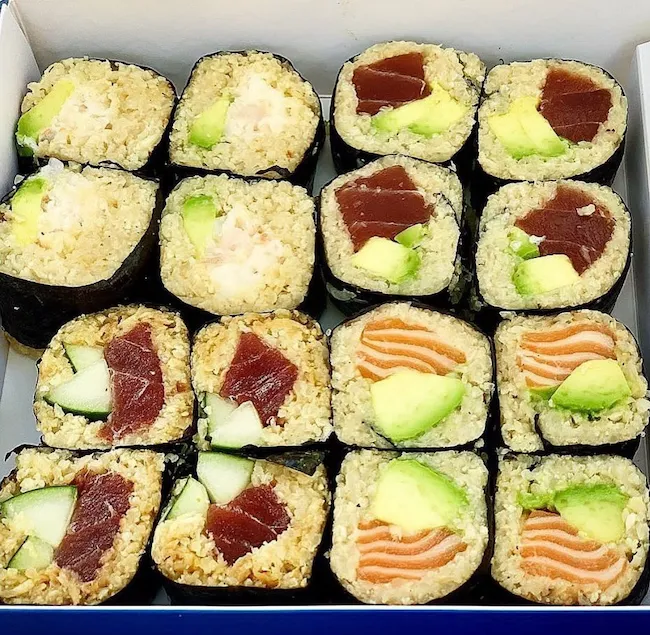 photo of Optavia Sushi with Cauliflower