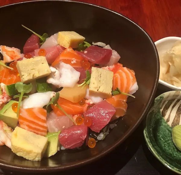 photo of Optavia sushi bowl