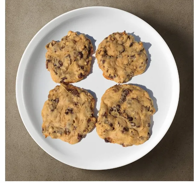 photo of Optavia chocolate chip cookie hack