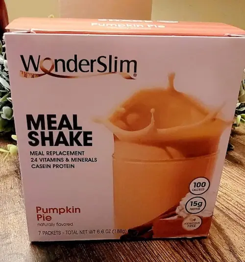 photo of wonderslim meal replacement shake