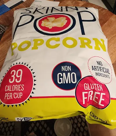 optavia popcorn substitute skinnypop