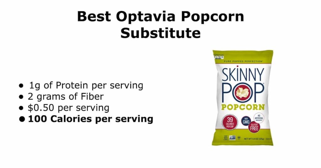 skinny popcorn vs Optavia popcorn