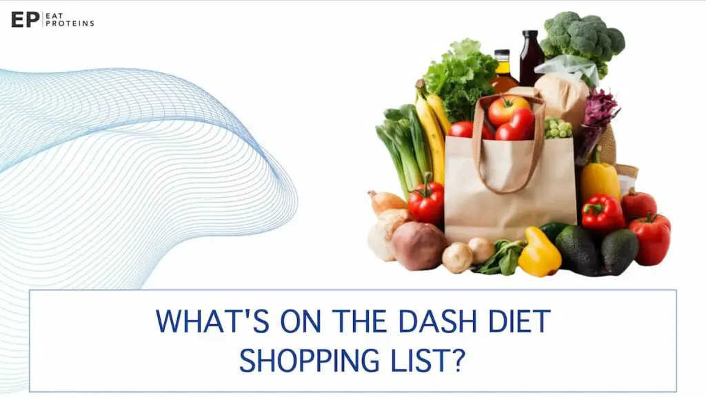 dash diet grocery list