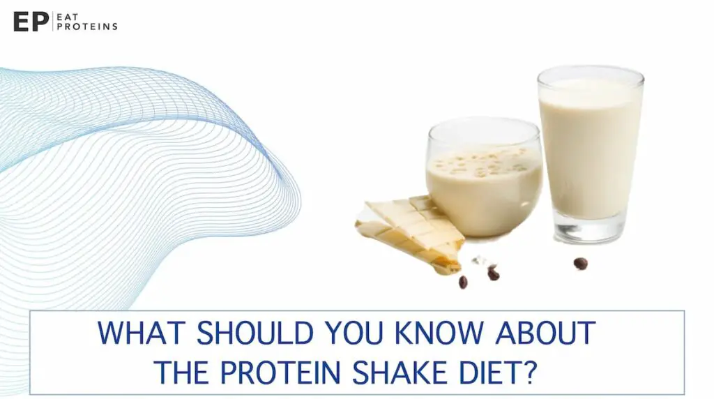 facts about protein shake diet