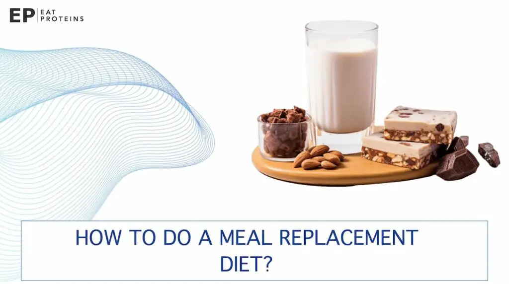 how to follow meal replacement diet