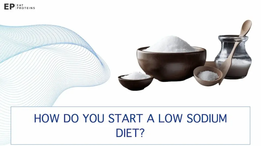 how to do low sodium diet