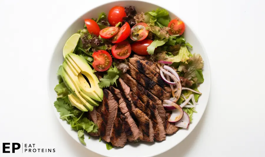 jenny craig steak salad