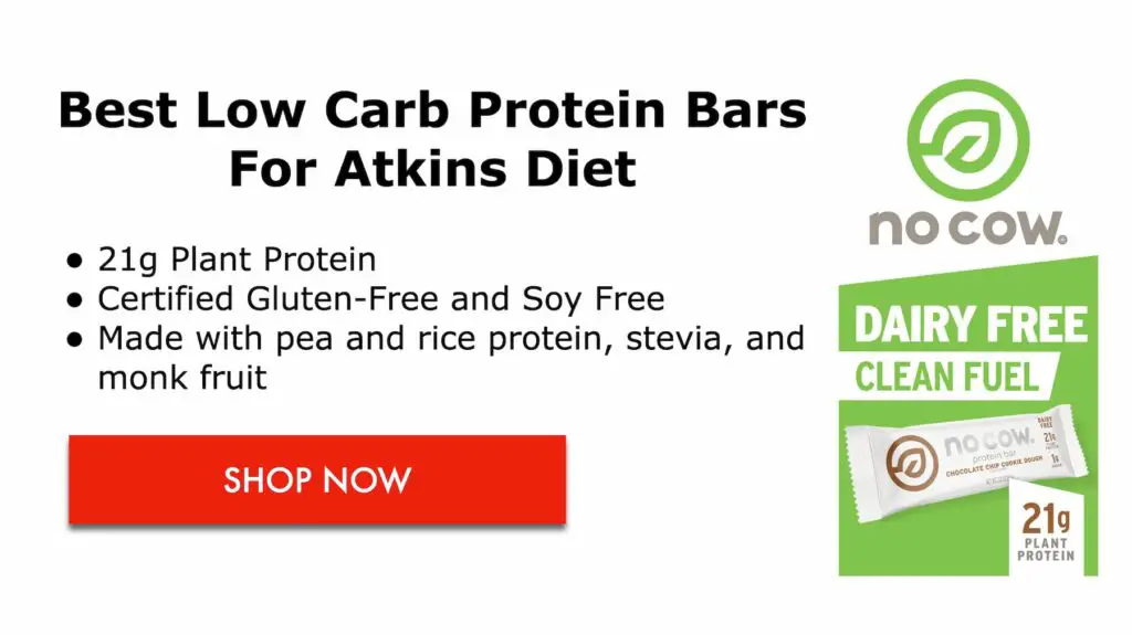 atkins diet low carb bars
