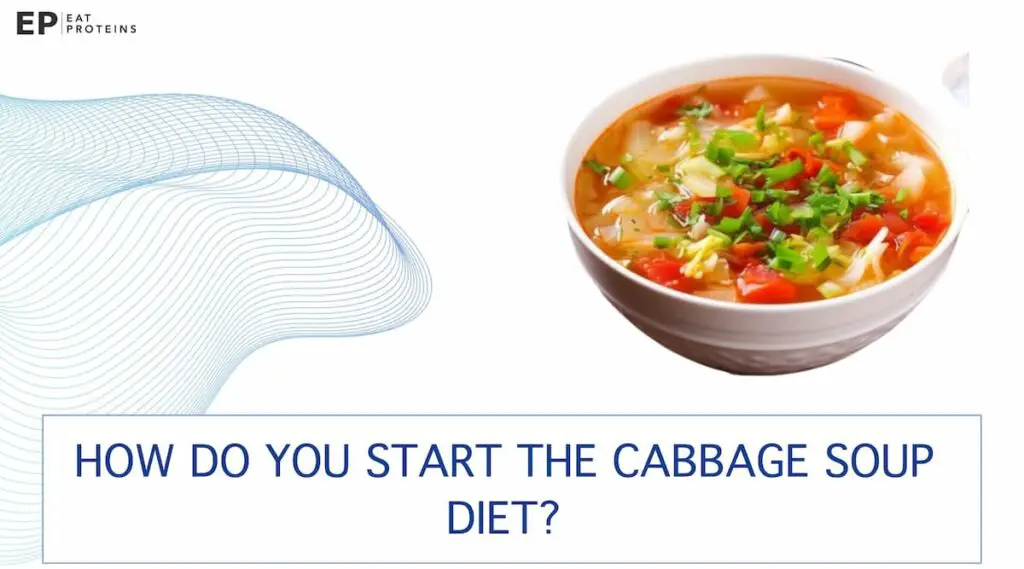 how to begin cabbage soup diet