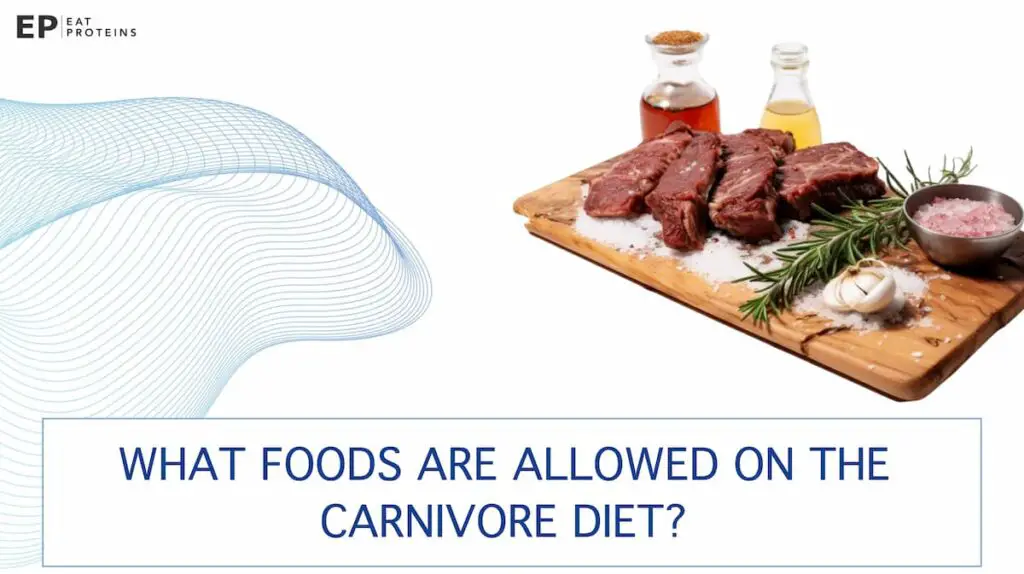 foods allowed on carnivore diet