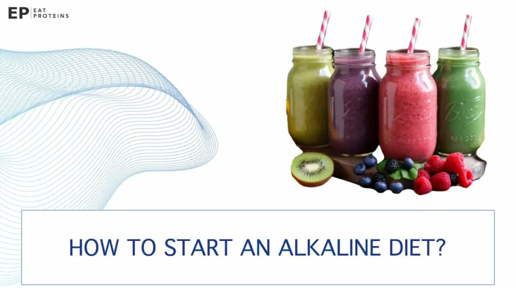 how to begin alkaline diet plan