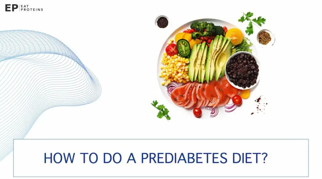 how to begin prediabetes diet