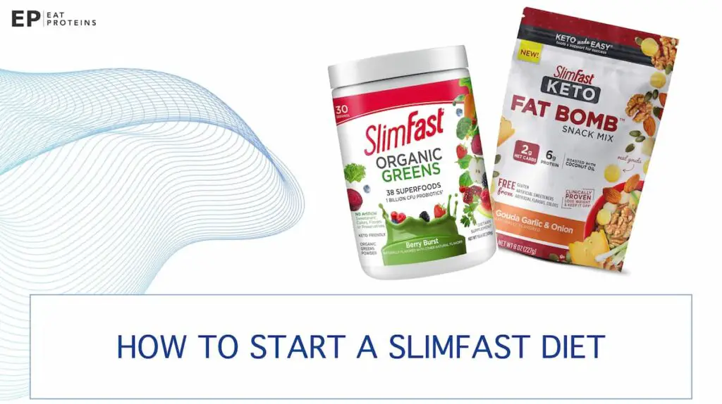 how to begin slimfast diet plan