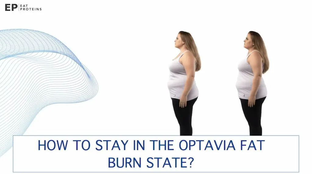 how to burn fat on optavia