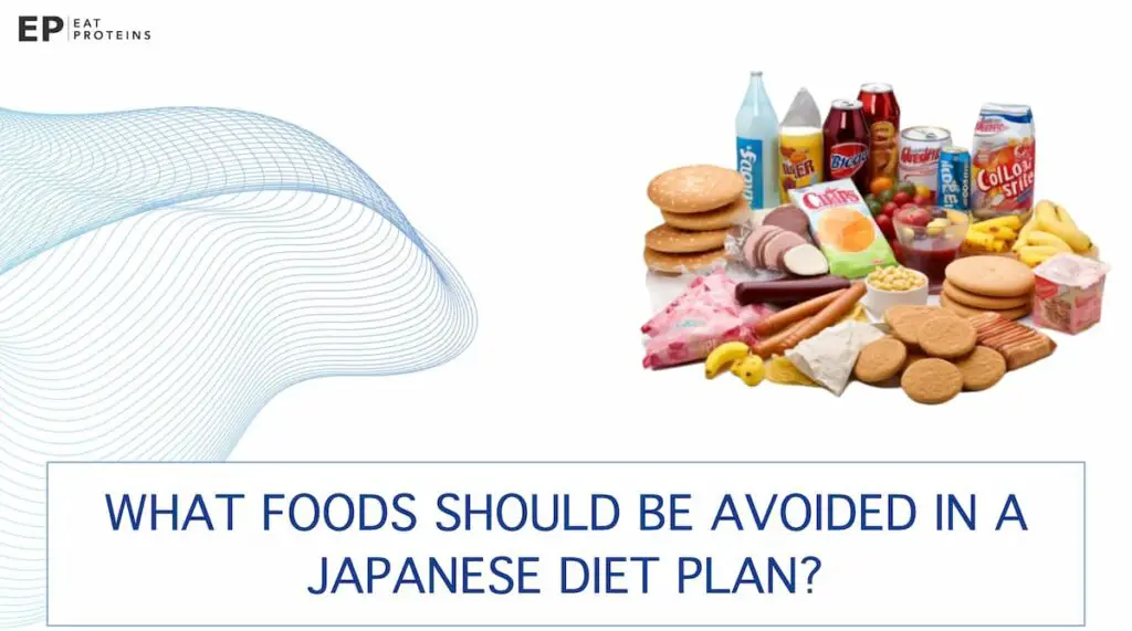foods to avoid Japanese diet