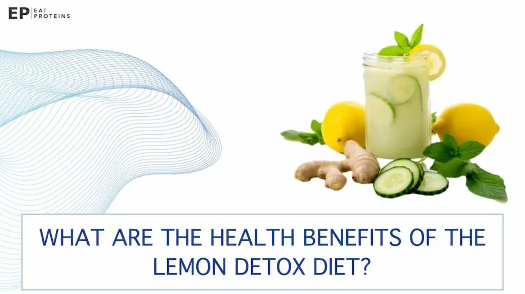 benefits lemon detox diet