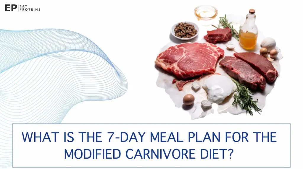 modified carnivore diet meal plan