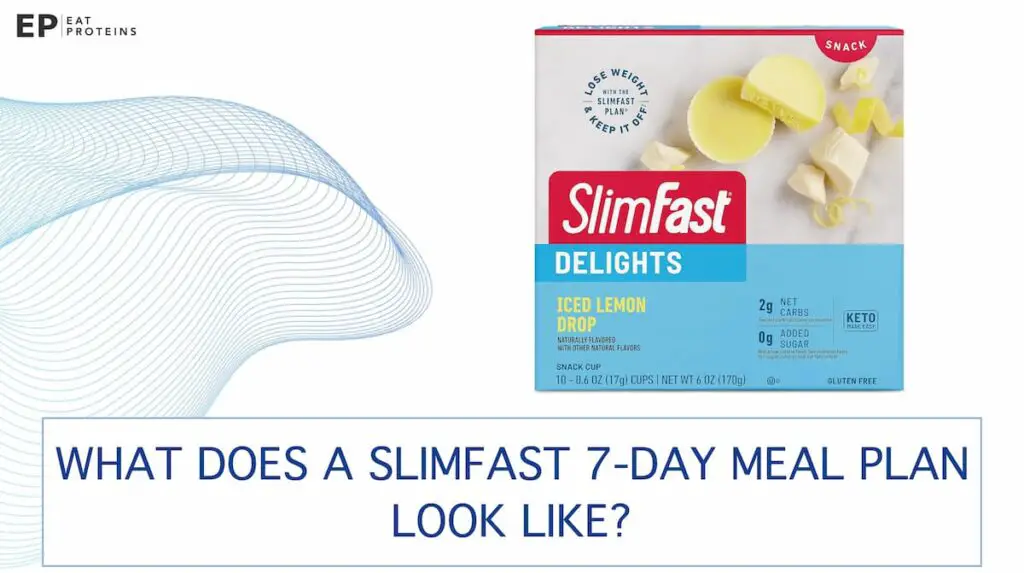 slimfast diet meal plan