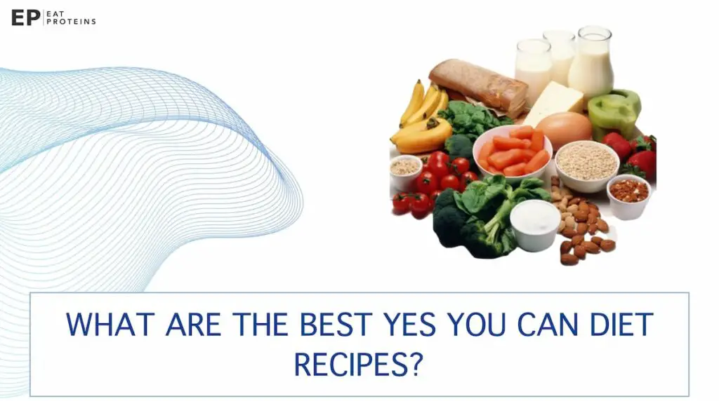 yes you can diet recipes