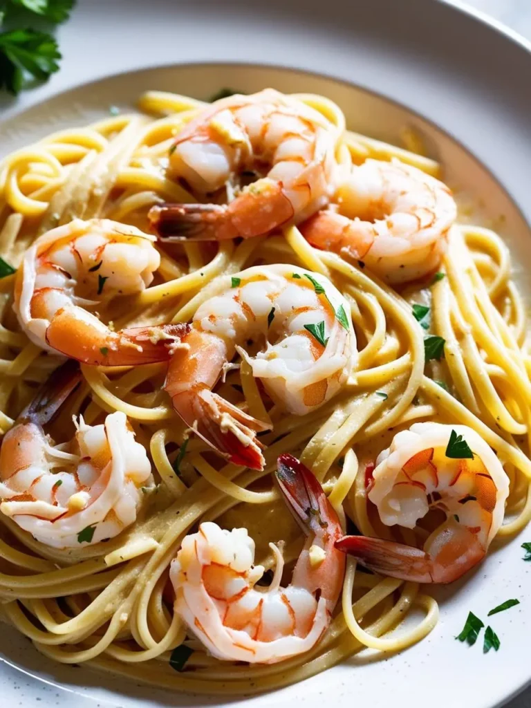 A plate of spaghetti pasta coated in a creamy lemon sauce. The pasta is garnished with fresh basil leaves, crumbled ricotta salata, and lemon zest, creating a bright and flavorful dish.