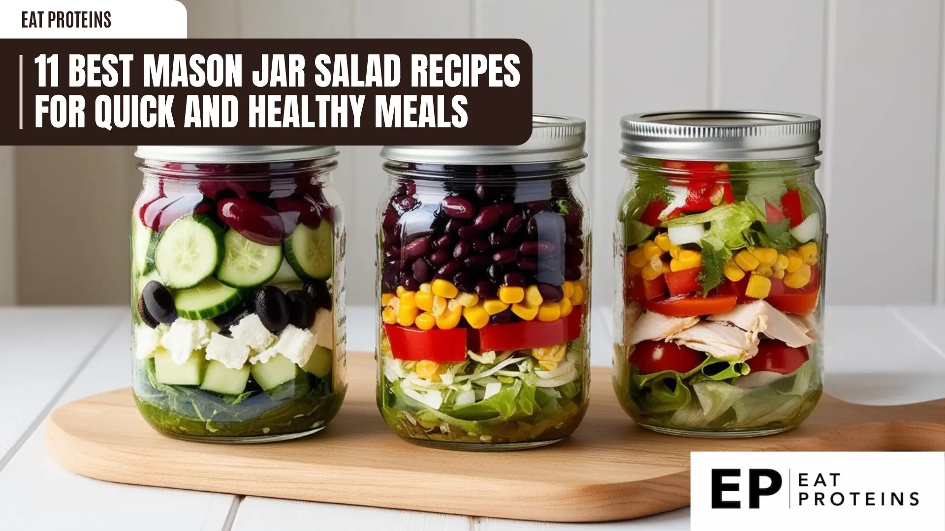 11 best mason jar salad recipes