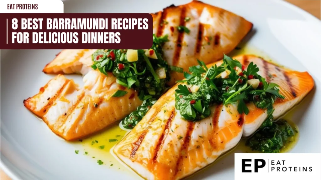 a close-up shot of maple glazed salmon on a white plate. the salmon fillets are topped with a glossy maple glaze and garnished with fresh green herbs. the image highlights the texture and color of the dish, suggesting a delicious and flavorful meal