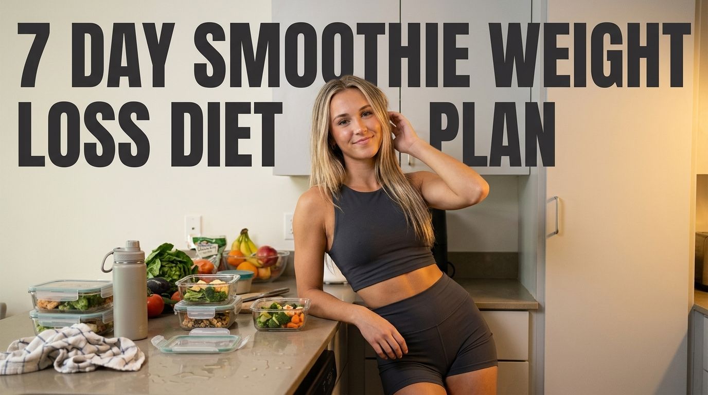 7-Day Smoothie Weight Loss Diet Plan That Actually Works