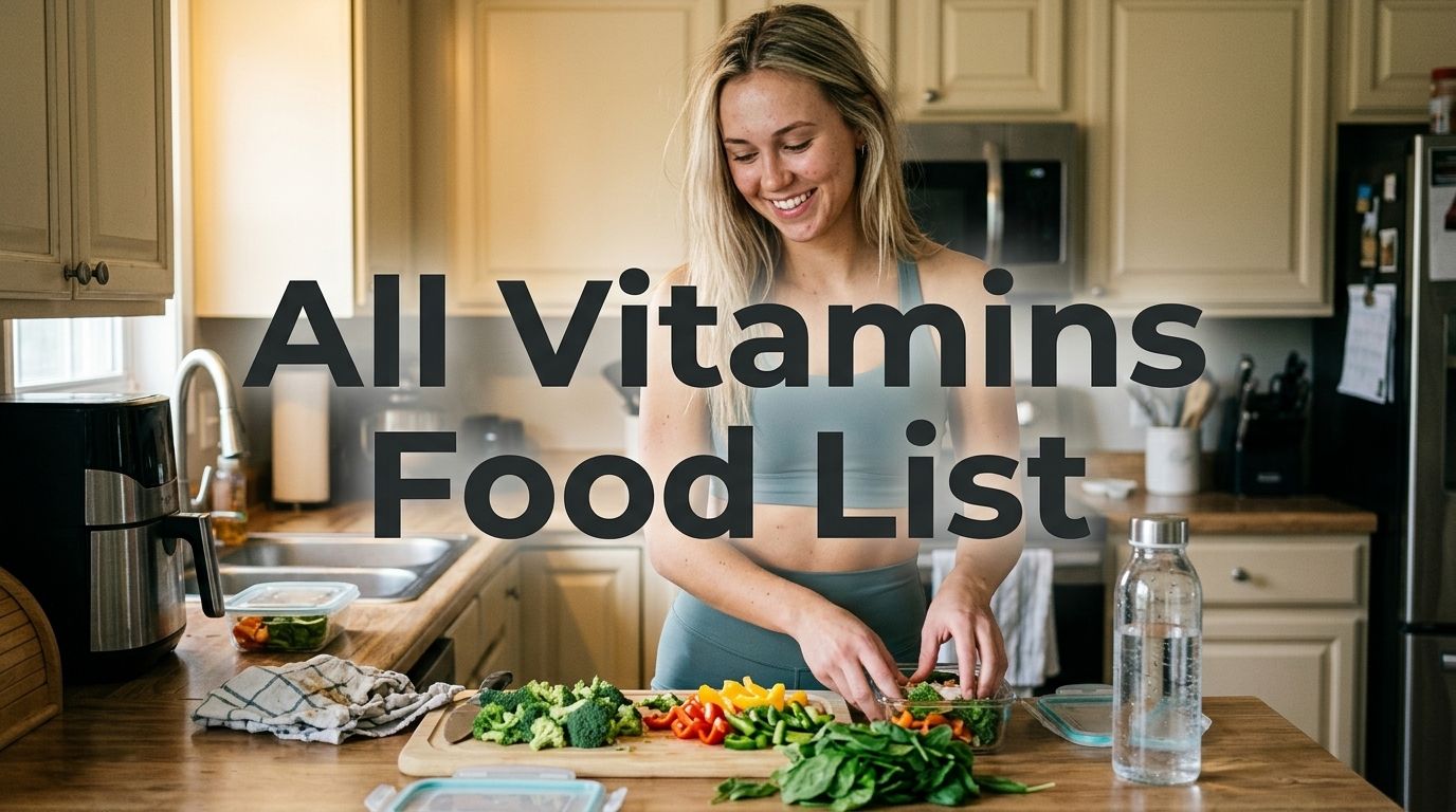 All Vitamins Food List: Every Vitamin and Where to Find It