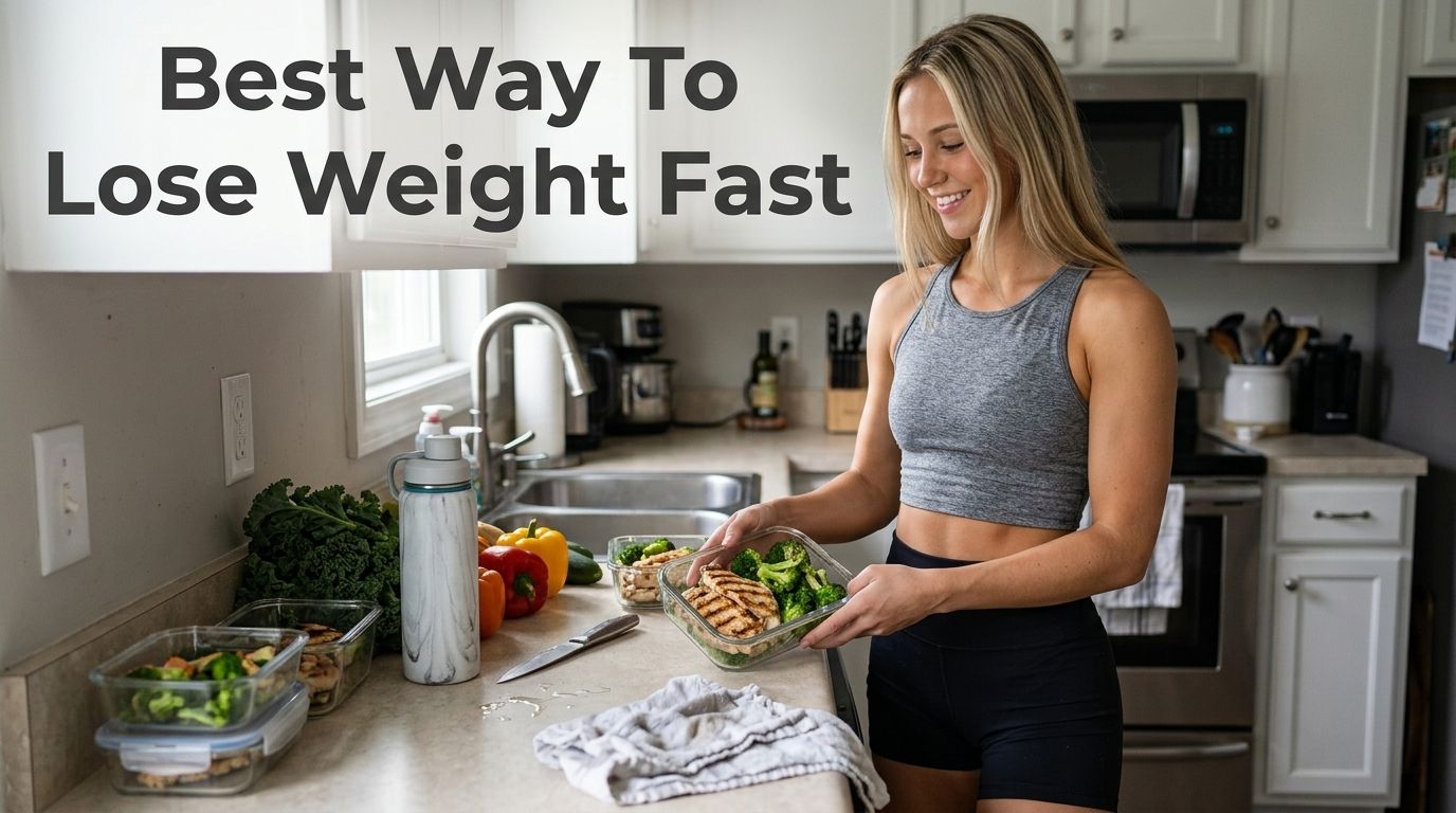 Best Way to Lose Weight Fast: Diet, Exercise, and Habits