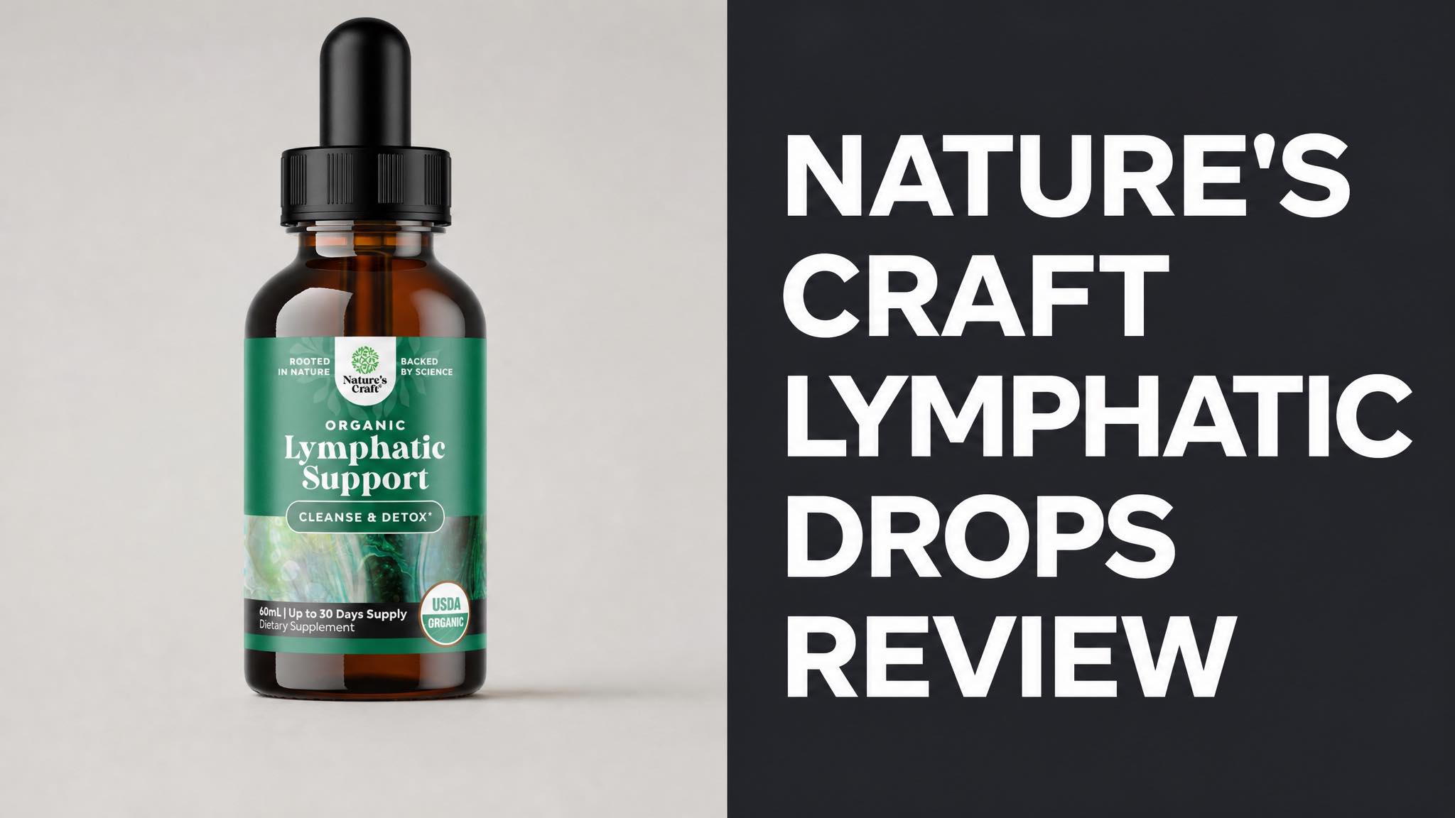 Nature's Craft Lymphatic Drops Review: Do They Work?
